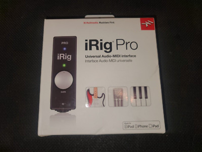 iRig Pro IK Universal Audio-MIDI Interface NEW IN BOX