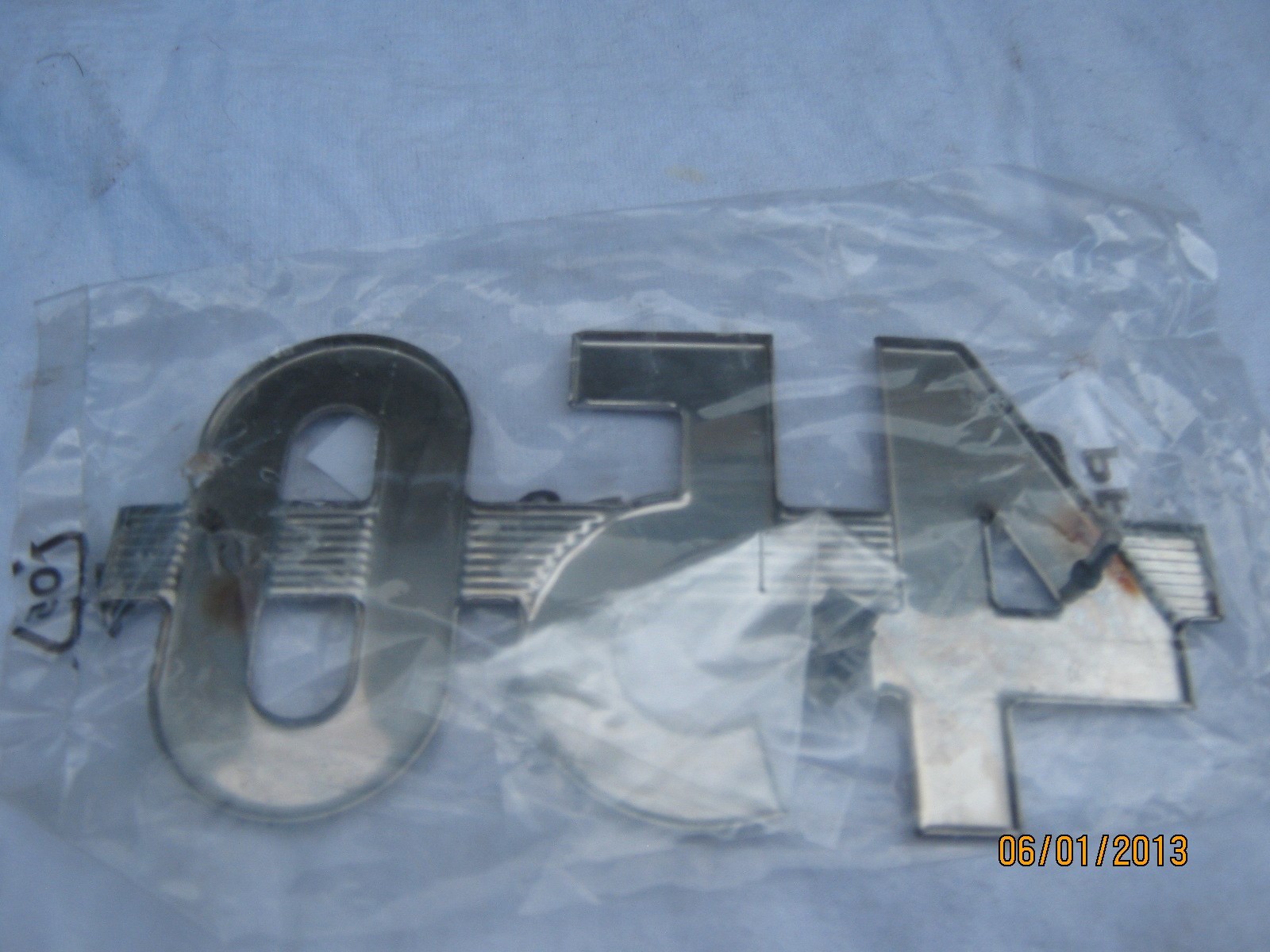 Farmall 450 Hood Side Number
