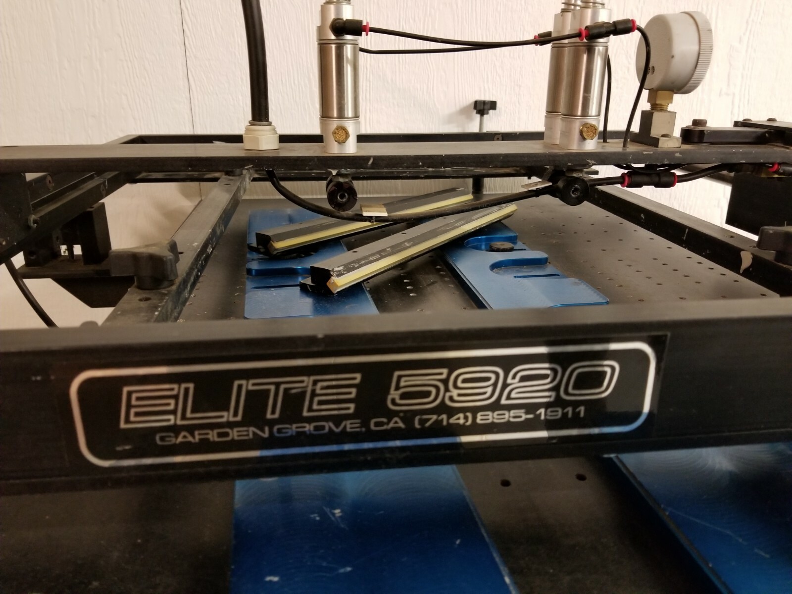 Elite 5920 Screen Printer Solder Mask Paste Squeegee Frame Manual E-5920