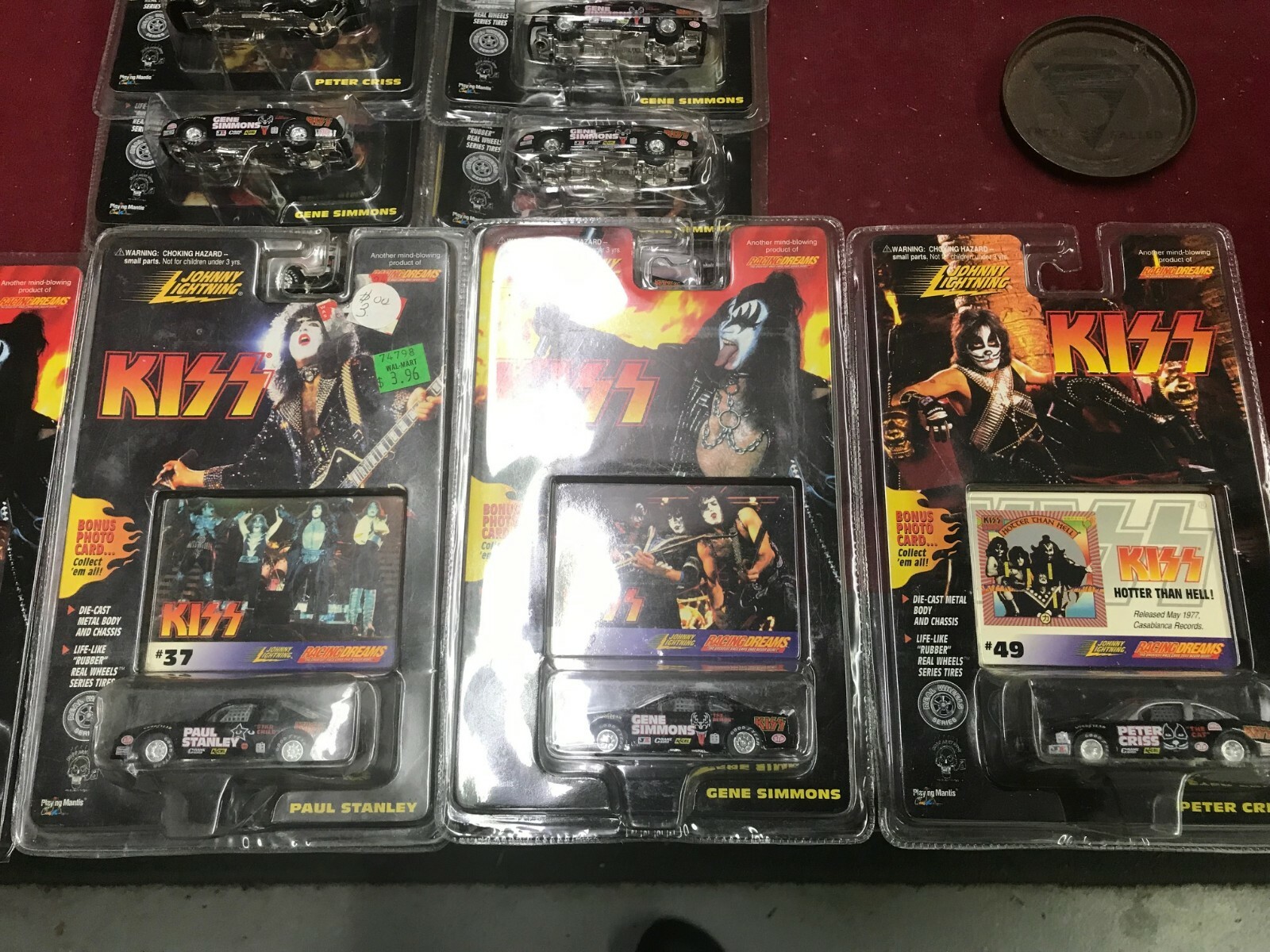 KISS Johnny Lightning Diecast Cars LOT of 25