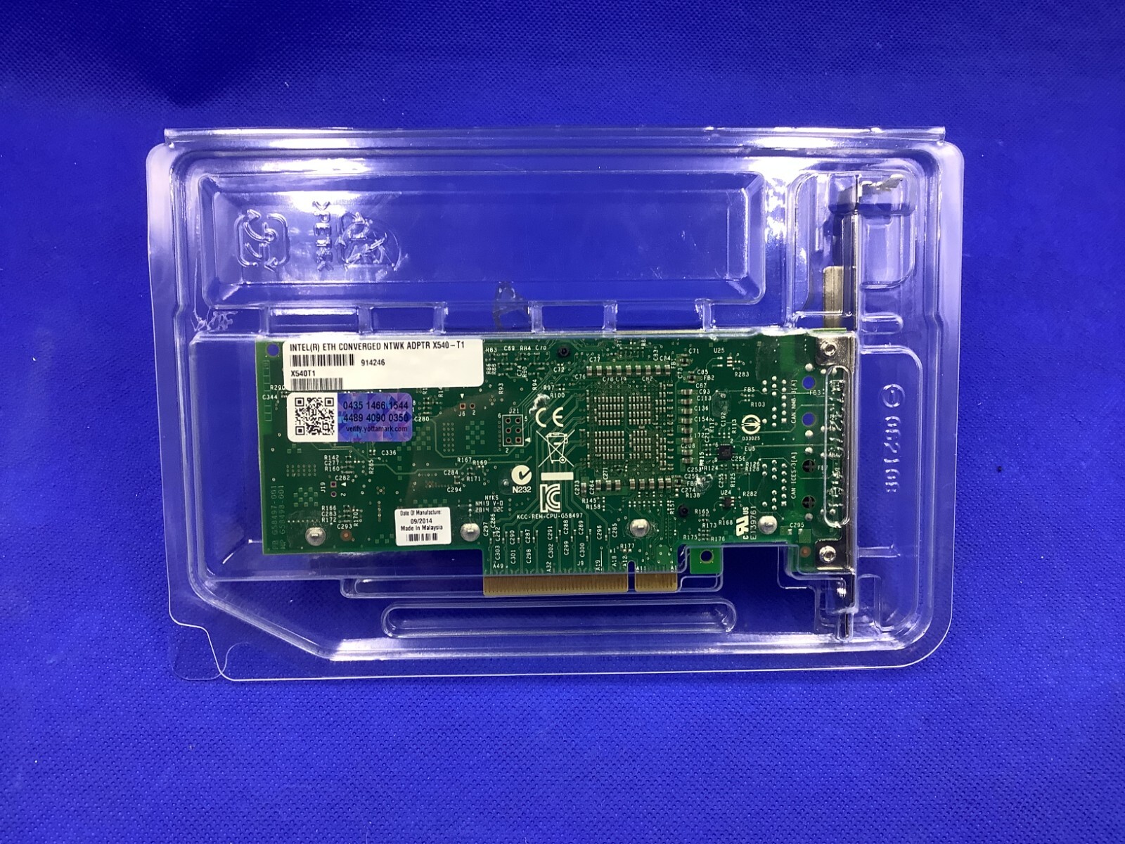X540T1 X540-T1 Both Bracket Original Intel 10GB NETWORK ADAPTER