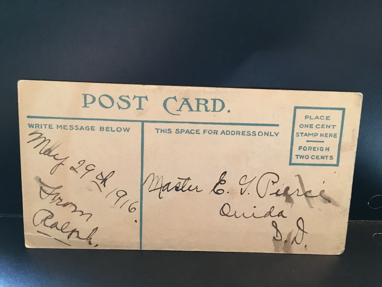 Postcard  Ad- Sample Farm Buildings, Hershey Chocolate Co., Hershey, PA. 1916 Z8