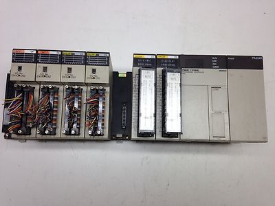 Omron Rack Assembly C200HW-BC081 C200H-0D219 C200H-0C225 Sysmac C200HG PA204R