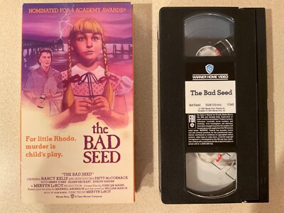 The Bad Seed (VHS, 1991) Nancy Kelly, Patty McCormack