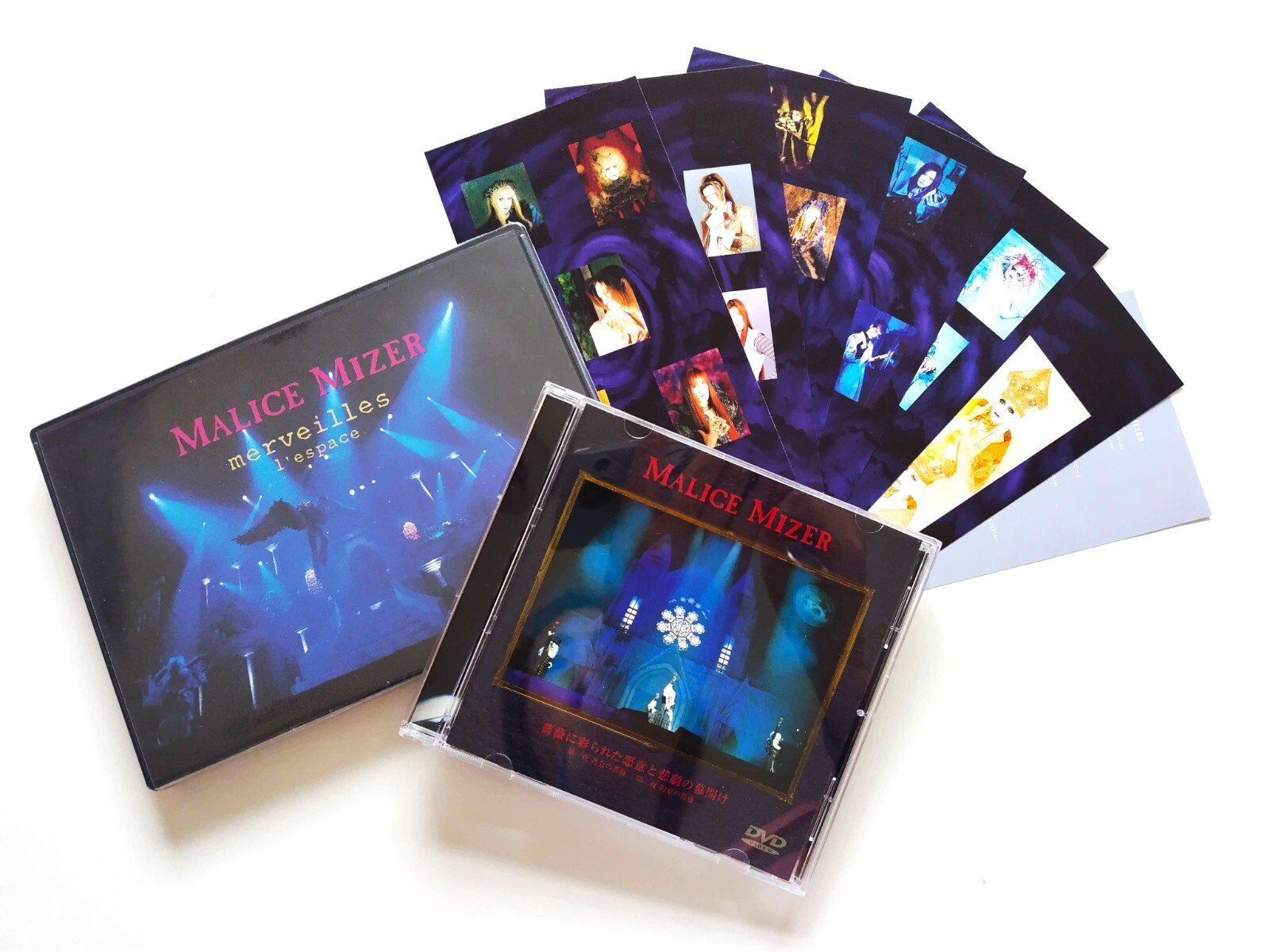 MALICE MIZER Live 2 DVD merveilles l'espace + The Beginning