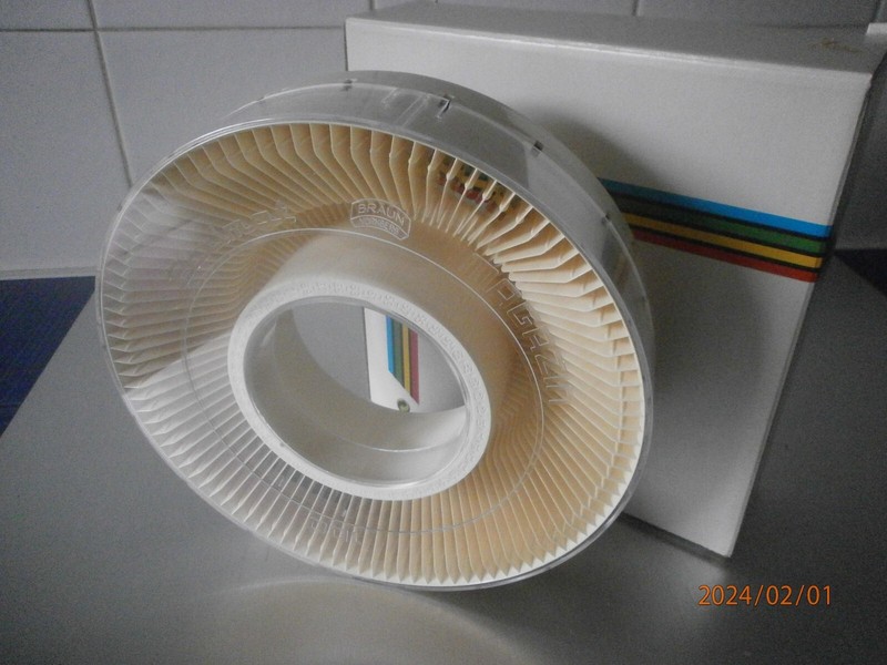 Magasin Diapositives Caroussel Paximat Braun 100 Vues