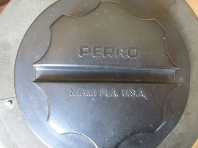 Perko Brass Double Lense Light Lantern White Ship Fishing Boat Navigation USA