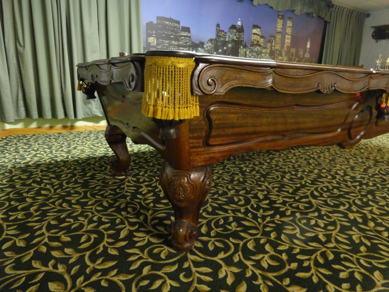 Two 9 ft Brunswick Orleans Pool Tables - Custom Bundle