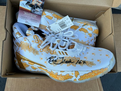 ric flair sneakers gold