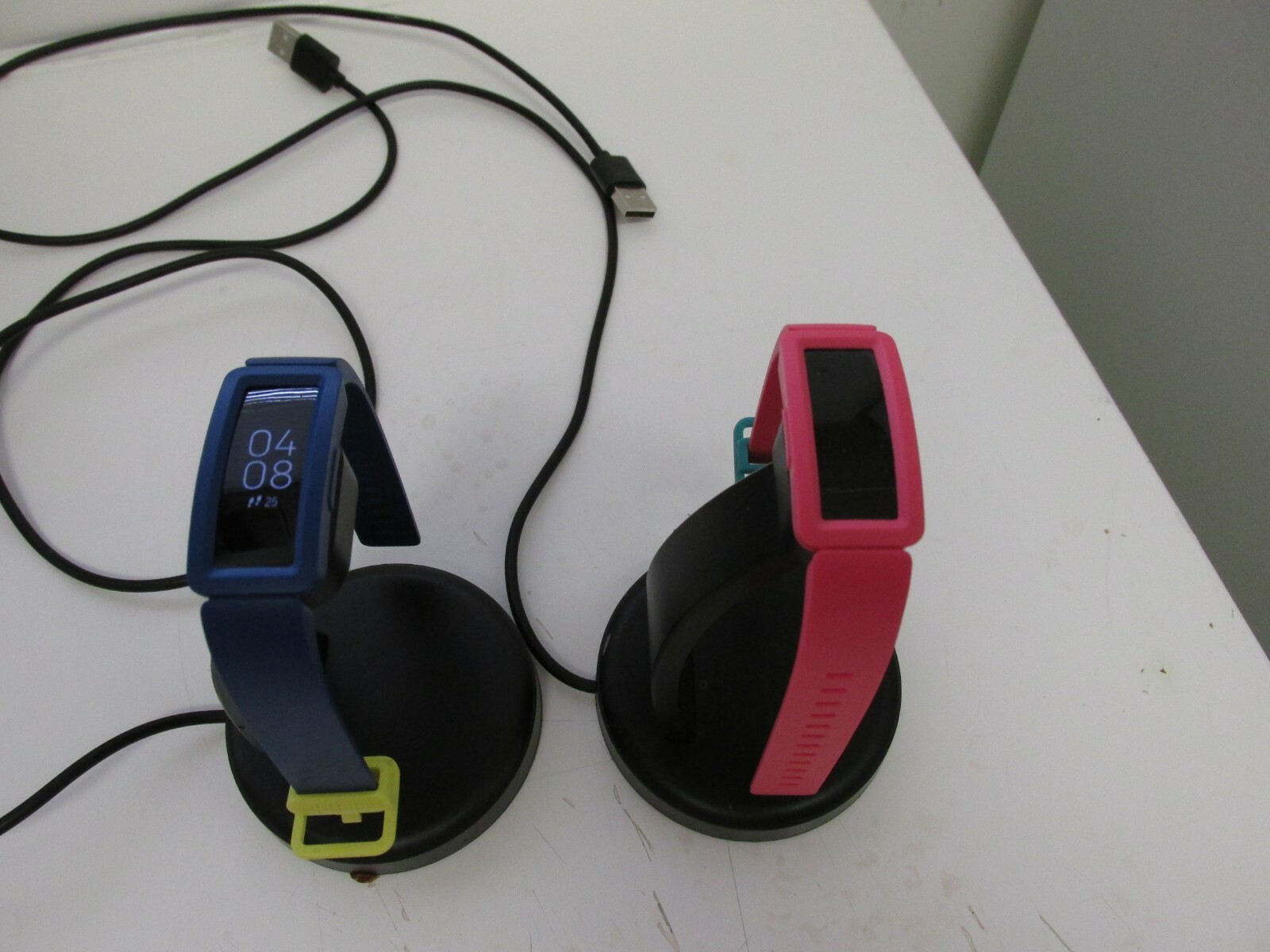 LOT OF 2 Fitbit Inspire FB412 Fitness Activity Tracker -pink