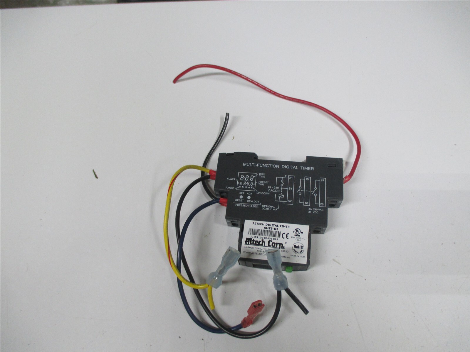 Digital Timer Part # Amt8d2 Ht-e-seer