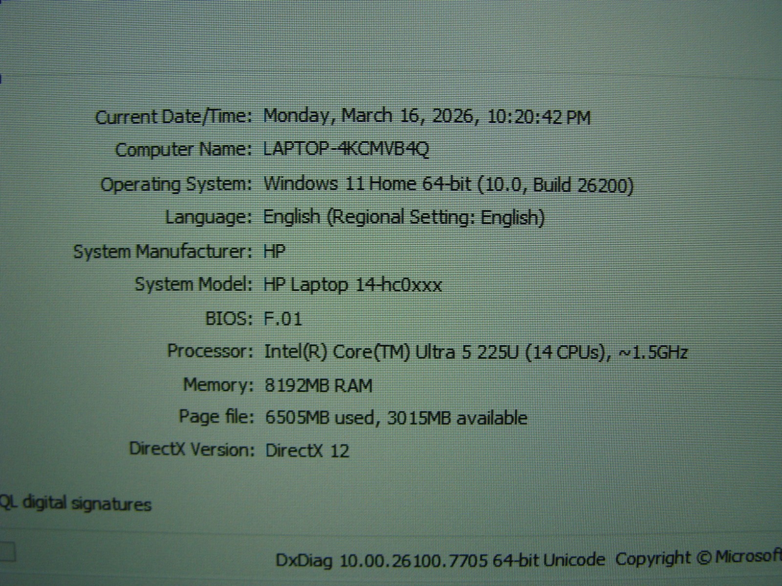 HP 14-hc0037nr 14" FHD Ultra 5 225U 8GB RAM 256GB SSD Win 11 Home - Thumbnail 20