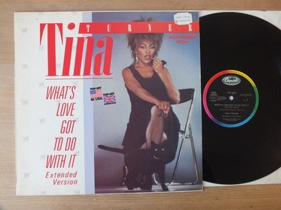 Tina Turner - What's Love Got To Do With It (Extended Version)   12" Maxi  vg+