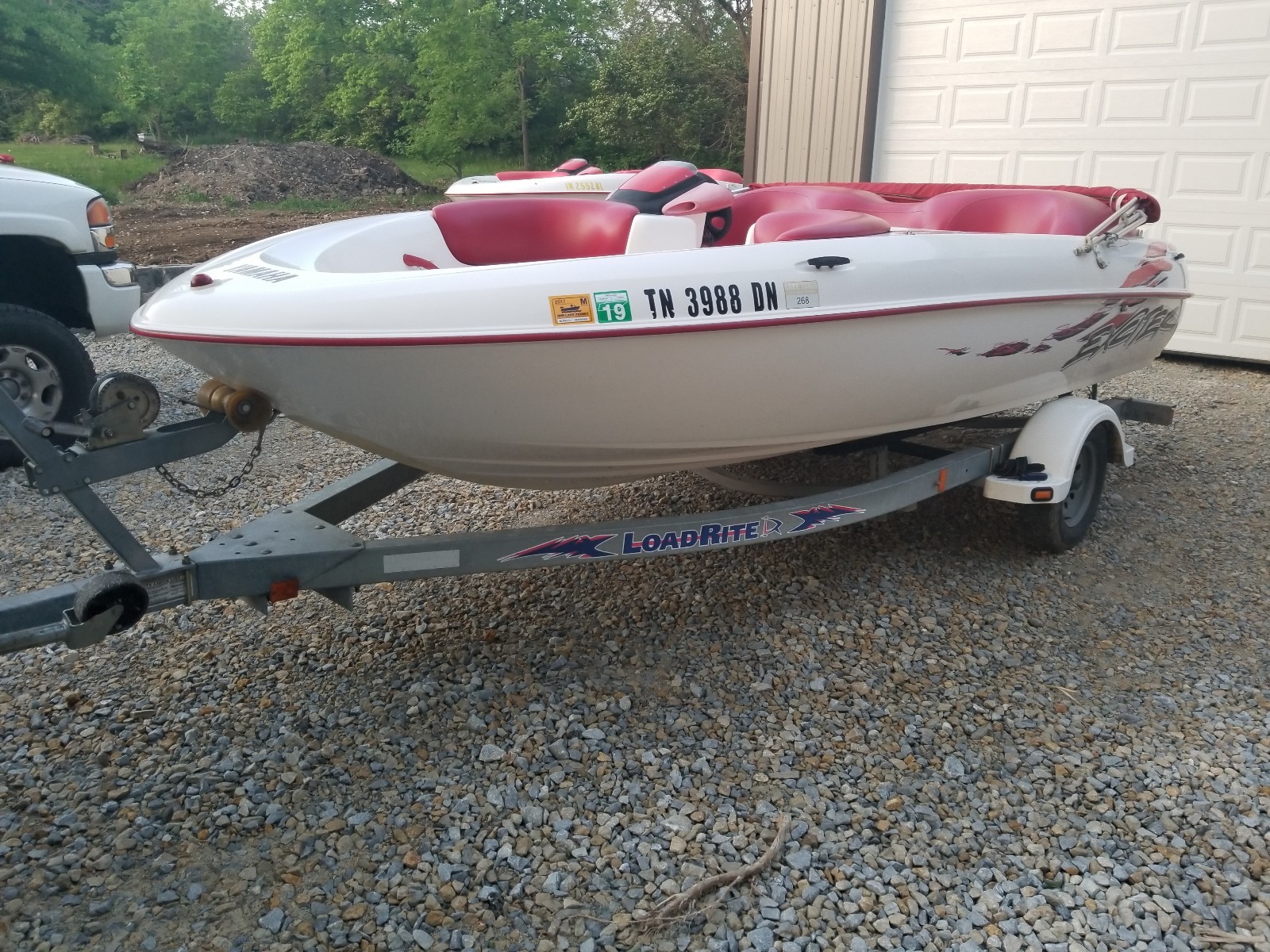 1998 YAMAHA Exciter 270 18' Jet Boat Includes Loadrite Trailer READY FOR WATER!!