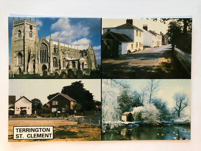 Terrington St. Clement, West Norfolk United Kingdom Postcard