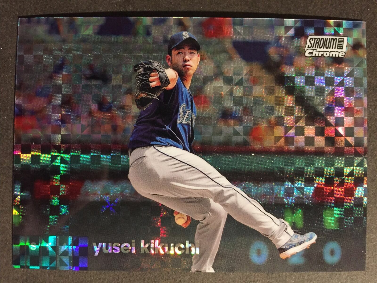 2020 Stadium Club Chrome #108 X FRACTOR Parallel Yusei