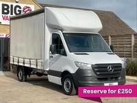 Mercedes-Benz Sprinter 315 CDI 150 L3 PROGRESSIVE LWB CURTAINSIDE RWD