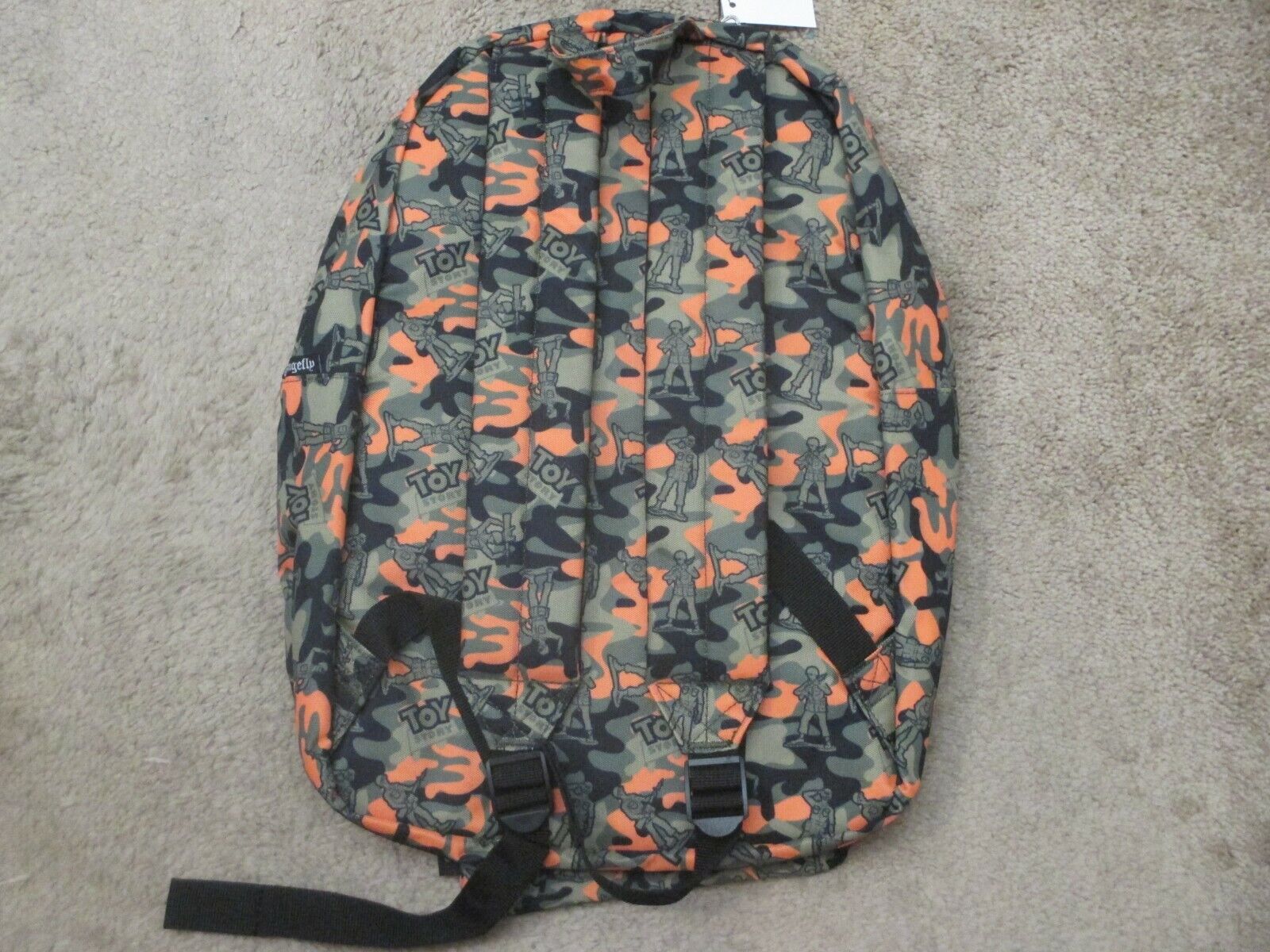 ::Loungefly Disney Pixar Toy Story ECCC 2018 LE camo backpack heart logo NWT