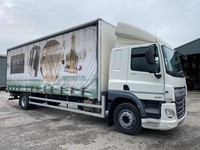 2019/19 DAF CF 18 TONNE CURTAINSIDER SLEEPER CAB WITH TUCK UNDER TAIL LIFT