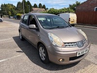 2008 Nissan Note 1.6 Acenta 5dr new MOT 1 family owner FSH £1495 MPV Petrol Manu