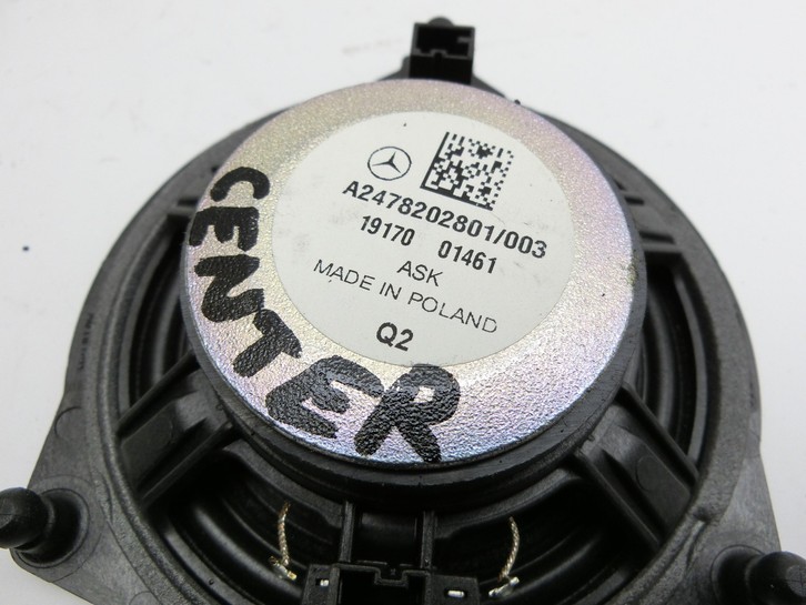 Mercedes W177 A200d 18-22 Lautsprecher Center vorne Mercedes W177 A200d 18-22 12.07.2019 A2478202801 A019120 gebraucht Vorschau 4