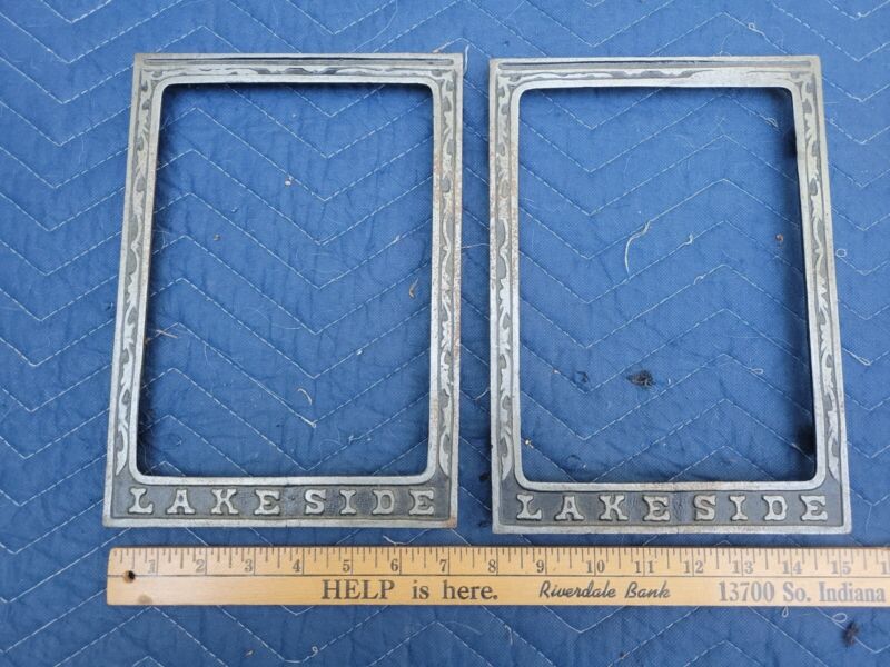 Lakesude Pump Organ Pair of Pedal Plates #0903