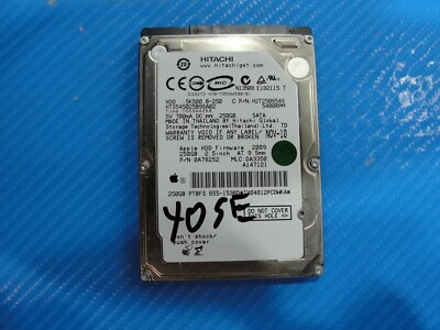MacBook A1286 Hitachi 250GB 2.5