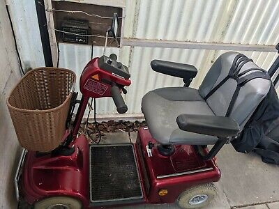 Shoprider Mobility Scooter - Red Model: TE-888NR in working condition