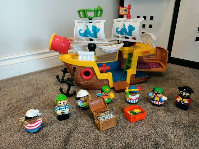 fisher price little people pirate ship