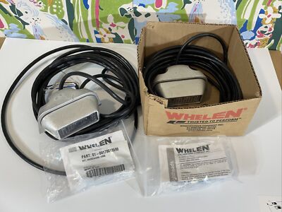 LOT OF 2 Whelen SmartLED TIR3 Super LED 01-0663801-10E WPLOW2AAMBER Amber Light
