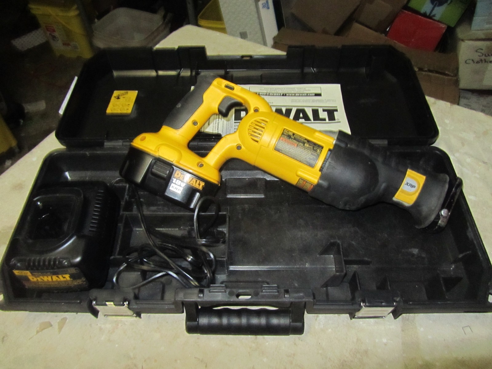 DEWALT SAWZALL SET - DC385