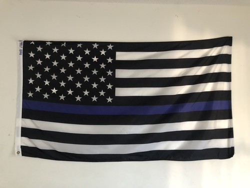 thin blue line duffle bag