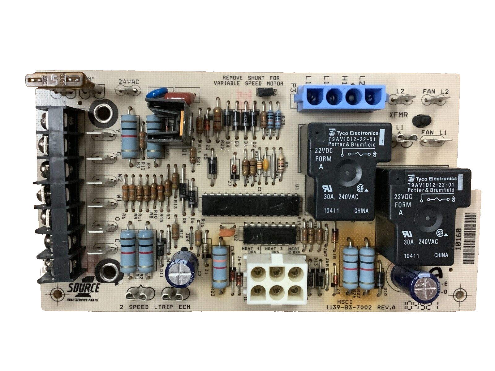 York 031-01264-002 Air Handler Control Circuit Board from York 031-01264-002 Air Handler Control Circuit Board from