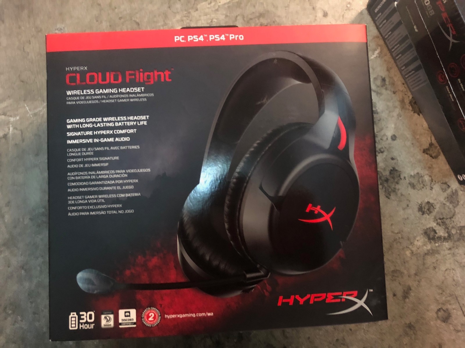 ایگرد | قیمت و خرید NEW HyperX Cloud Flight Wireless Gaming Headset PC PS4  PS5