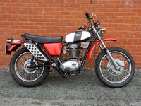 BSA B50 499cc 1972 Matching frame & engine numbers