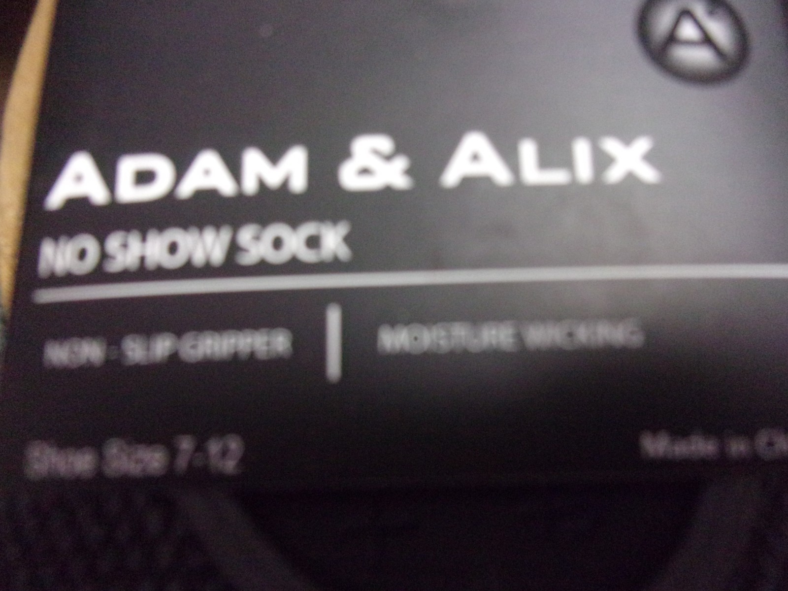 Adam & Alix No Show Socks 2x6 Pack Light & Dark Grey Size 7-12  (Sock sz 10-13)