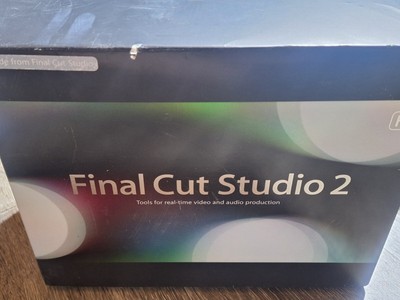 Apple Mac Final Cut Studio 2 Academic Manuals Audio Video Production HD Academic