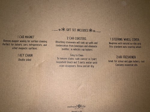 Natural Life Kindness Matters Pink Car Accessories Car Coasters,Keychain,Magnet