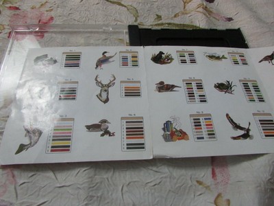 Bernina Artista Deco 300 OUTDOORSMAN WILDLIFE/HUNTING Embroidery Card Very Nice