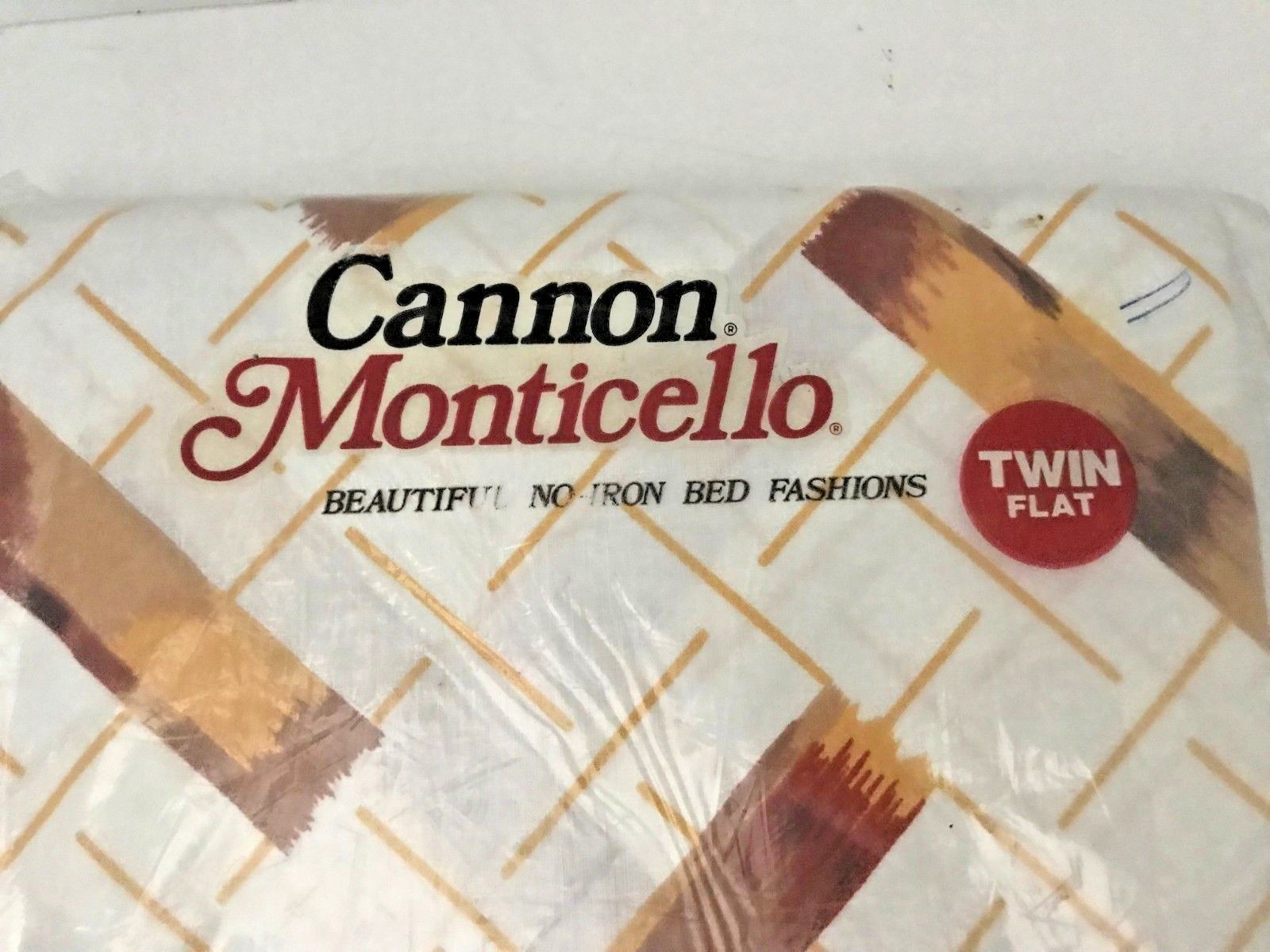 Cannon Monticello TWIN Flat Sheet No Iron 39