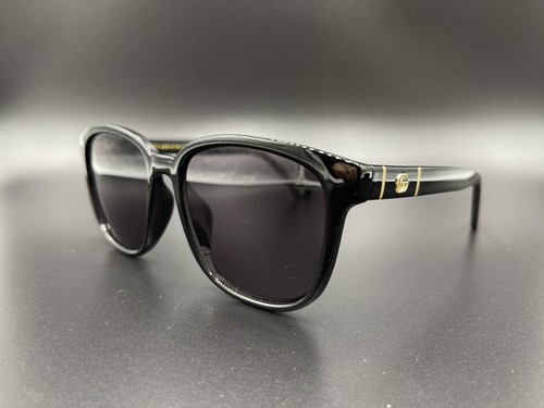 Pre-owned Gucci Gg0637sk 003 Black Frames Black Lens 56-18 Authentic Sunglasses Italy In Brown