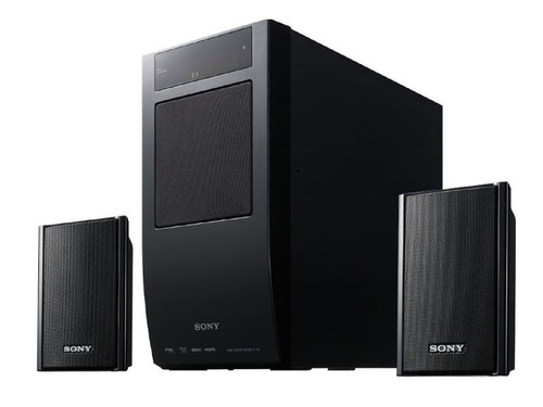 Pioneer XW-NAS5 Radio 2.1 Speaker System in Red, with Bluetooth