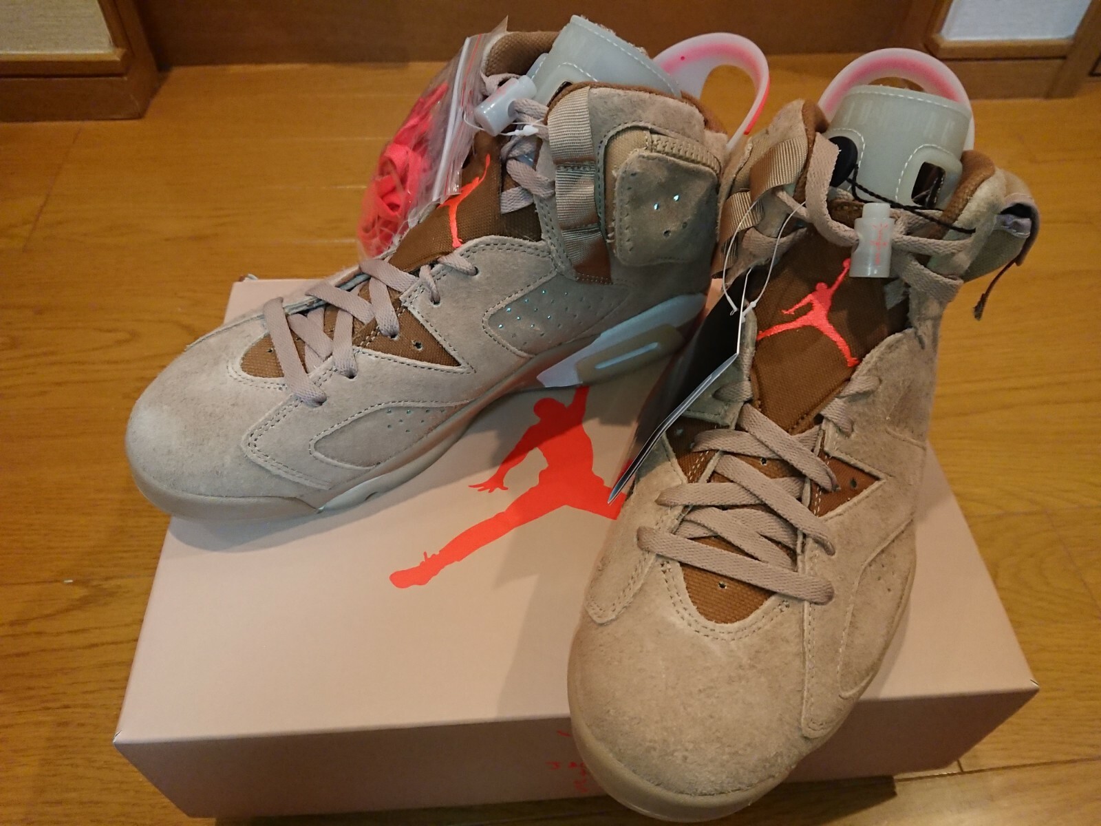 Travis Scott Nike Air Jordan 6 British Khaki DH0690-200 US 6 Travis Scott Nike Air Jordan 6 British Khaki DH0690-200 US 6
