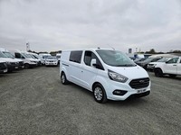 2021 ON A 70 FORD TRANSIT CUSTOM 320 TDCI LIMITED 130BHP CREWVAN ONLY 93K MILES