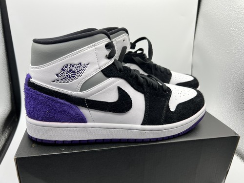 靴 Nike Air Jordan 1 Mid\"Purple\"852542-105 Nike Air Jordan 1 Mid SE Purple High Low 852542 105 Sz 11 | eBay