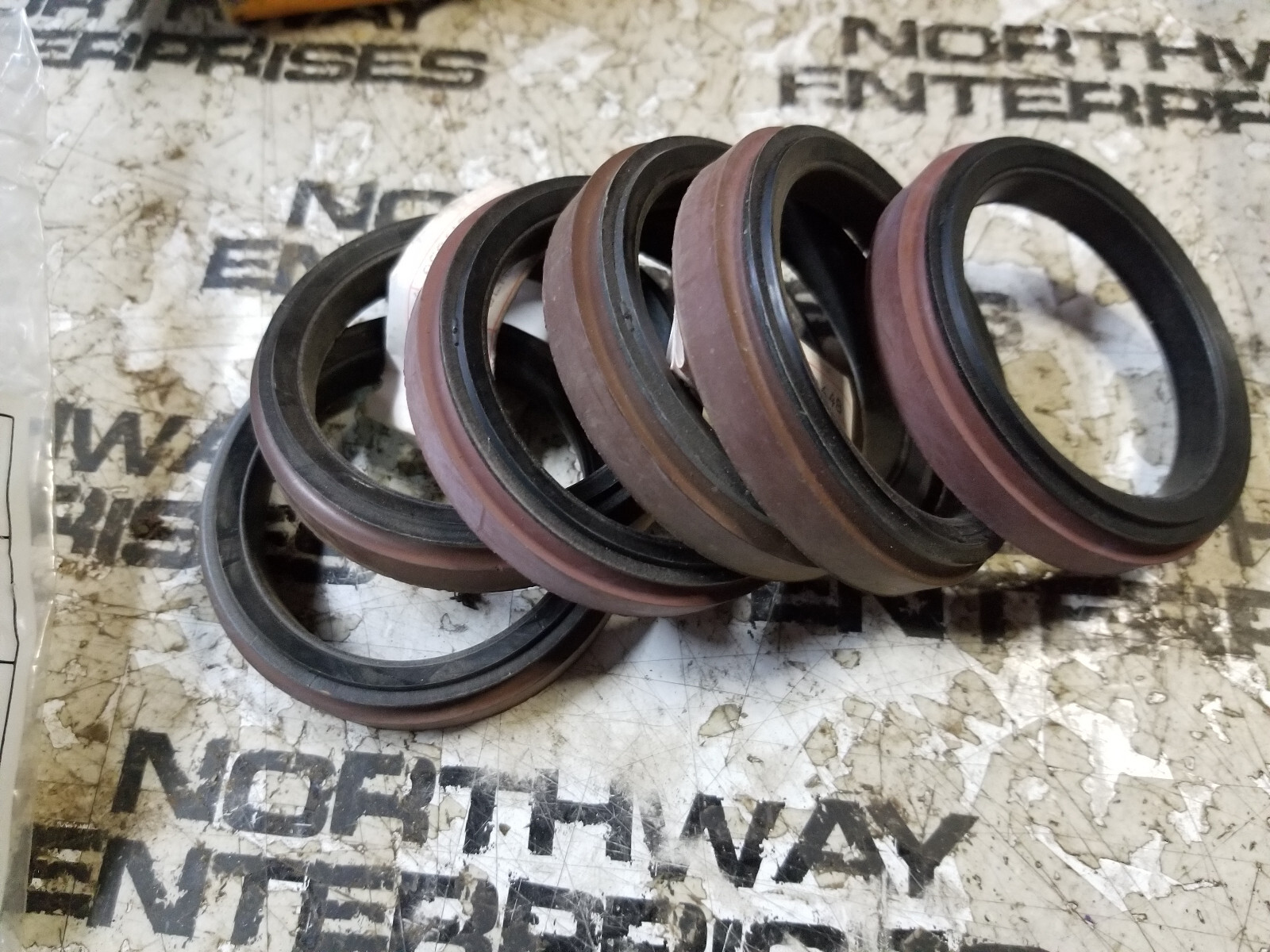 LOT OF 6 PC - CATERPILLAR 8E-9648 SEAL 8E9648 - Picture 1 of 4