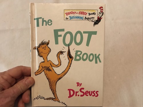 1993 THE FOOT BOOK by Dr. Seuss | eBay