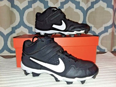 nike alpha huarache varsity mid keystone bg youth's baseball cleats