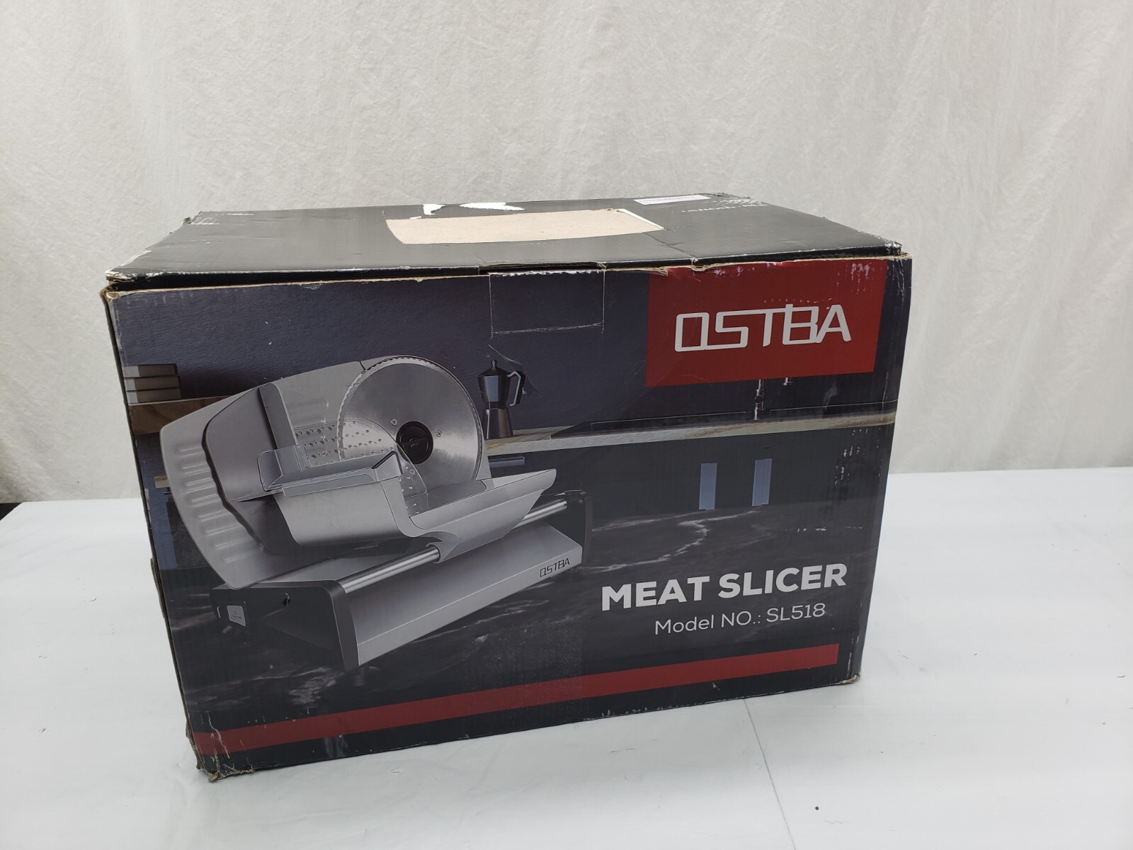 New SL518 OSTBA Electric Deli Food Meat Slicer