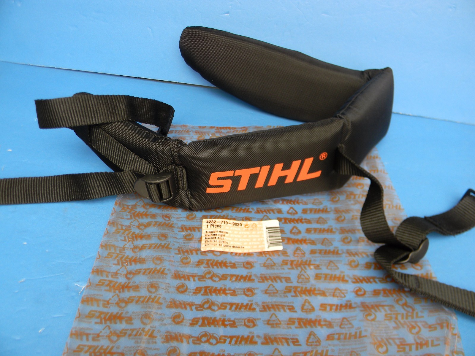 Laubbläser Schultergurte Für Stihl BR600, BR700, BR550, BR500 – Linke & Rechte Seite, Verstellbar, Weiches Material